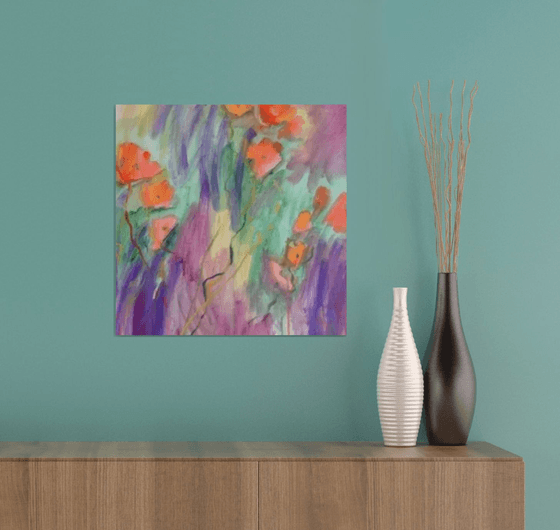 Abstract Flower Garden