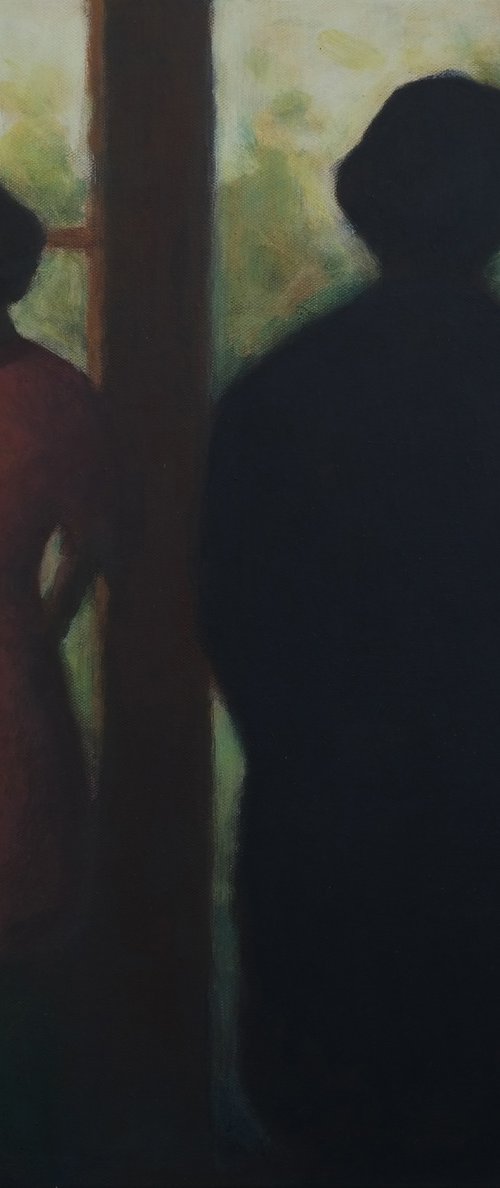 Two Figures by Hugo Lines