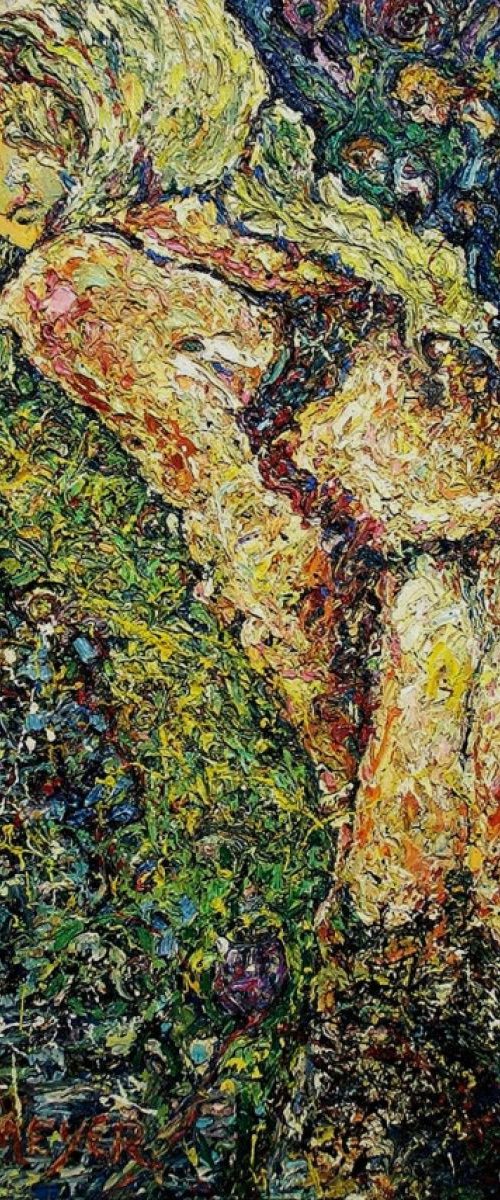 The garden of Obsequiousness with its shrunken slaves. by Richard Meyer
