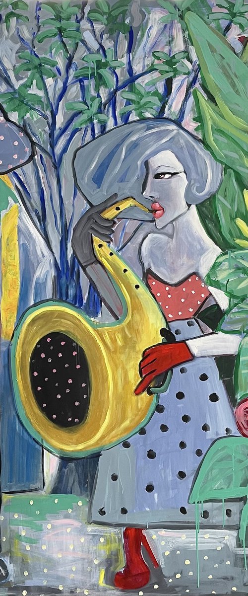 Jazz in the garden by Ta Byrne