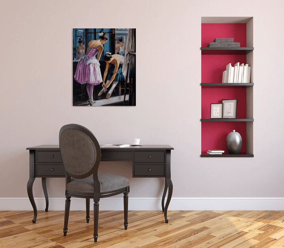 At the dressing room III.