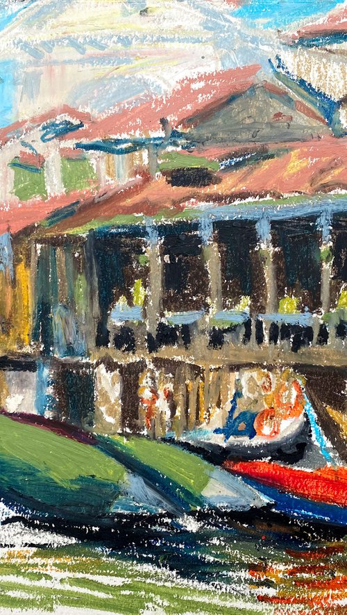 Squero di San Trovaso, Venice by Elena Yuzefovich