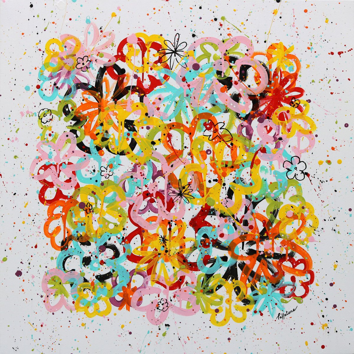 Flowers Pop 3 by Isabelle Pelletane