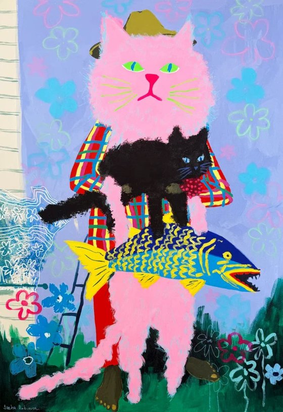 Pink Cat