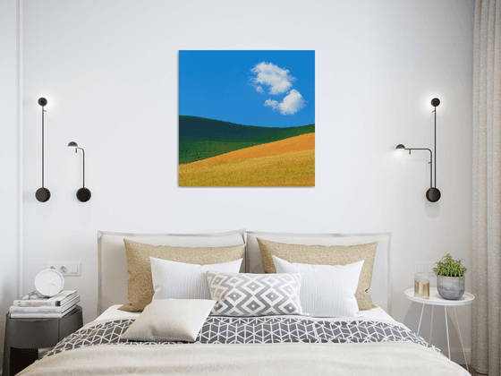 Abstract Tuscany - Hommage to Franco Fontana