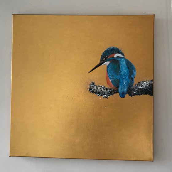 Kingfisher ~ On Gold