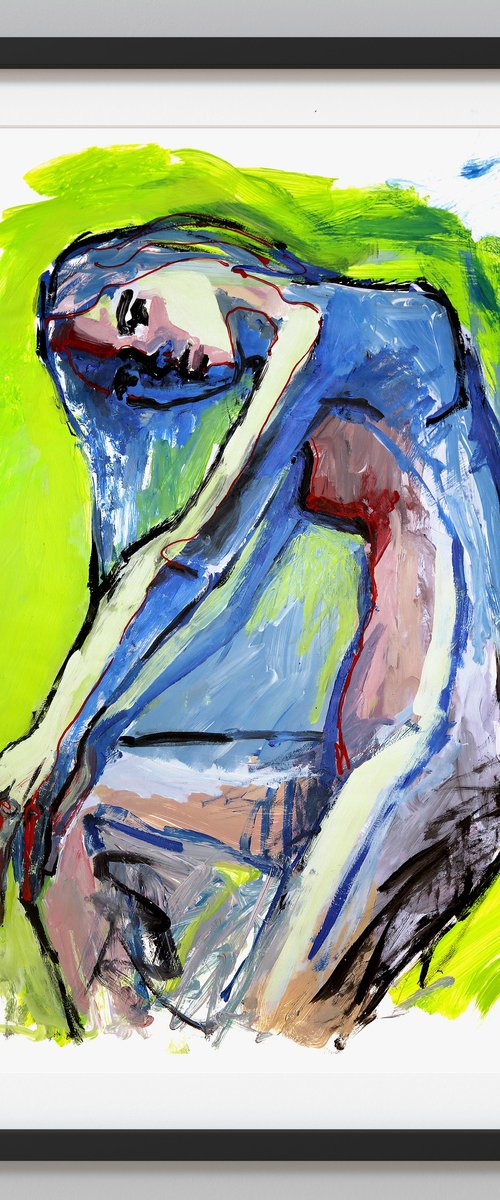 Woman Nude by Makarova Abstract Art