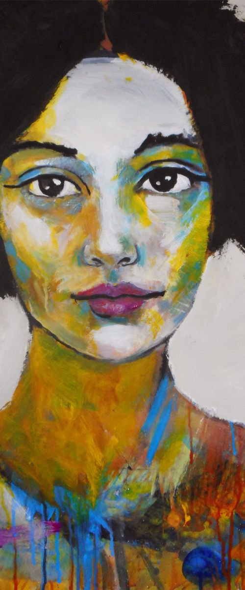 Girls on paper 1004-18 by Richard  Kuhn