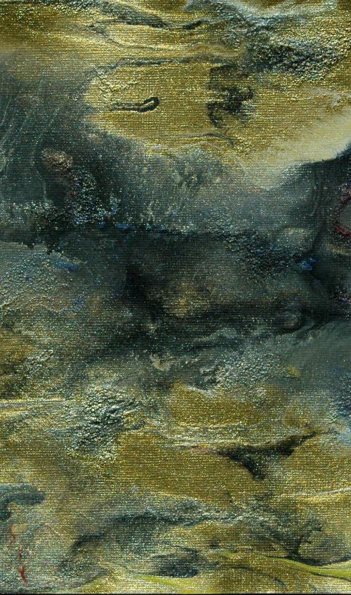 SMALL ABSTRACT ON PAPER 01 by Conrad Bloemers