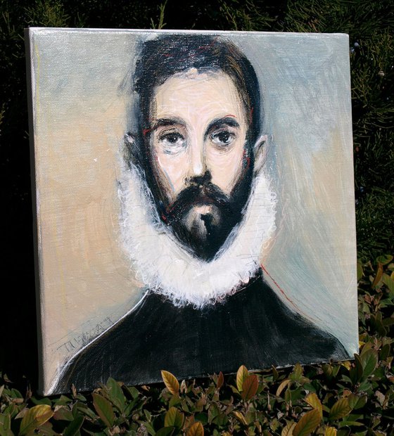 Portrait of a bearded man (study for Dignity III)
