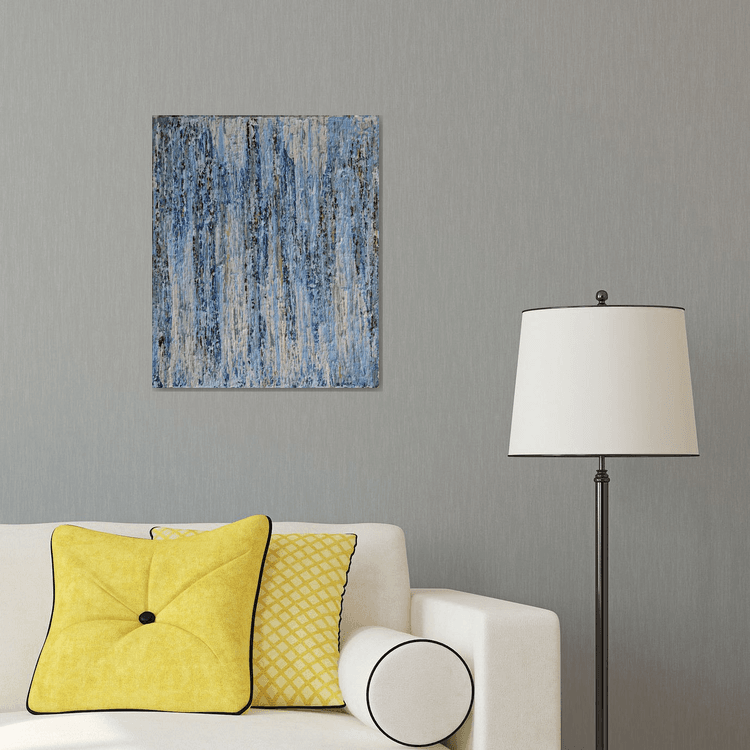 Tropical Ocean - Modern Home-Decor abstract Ready to Hang - 6