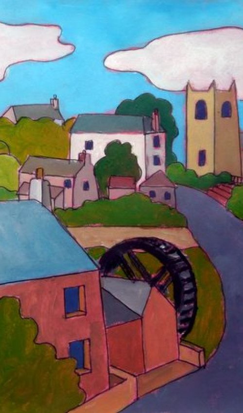 Zennor Village by Tim Treagust