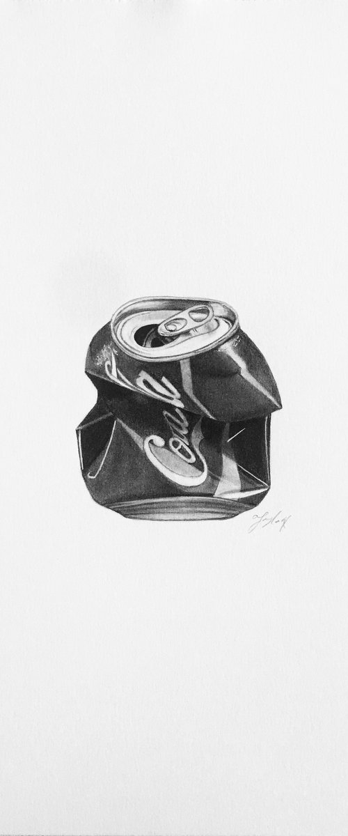 Coke can by Amelia Taylor