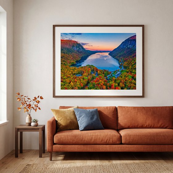 Lake Willoughby, Autumn Dawn