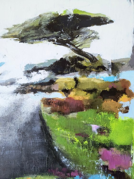 It is on my way home