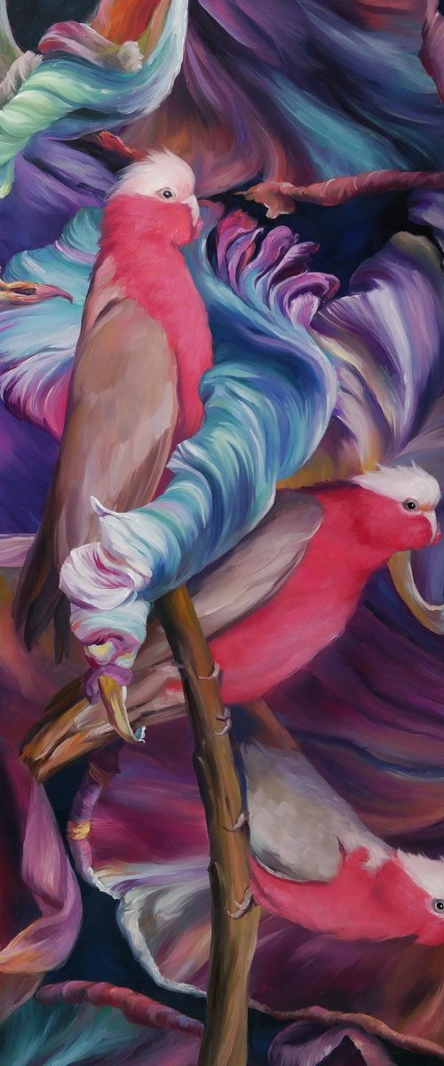 "Surrounded by Color" by Lena Vylusk