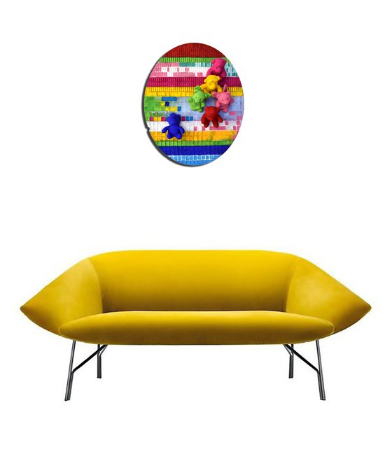 Set Photo: Teddy bears n.1, n.2, n.3