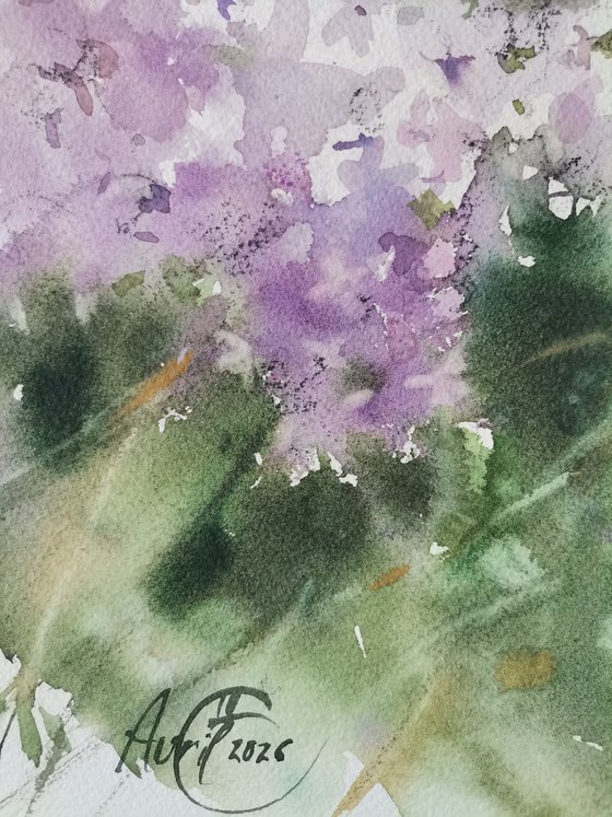 Wind in the lilac bushes #2
