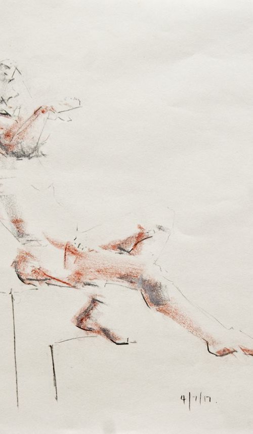 Life Drawing No 176 by Ian McKay