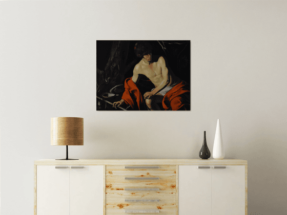 Work of study: St John the Baptist by Michelangelo Merisi da Caravaggio ca. 1603-1604