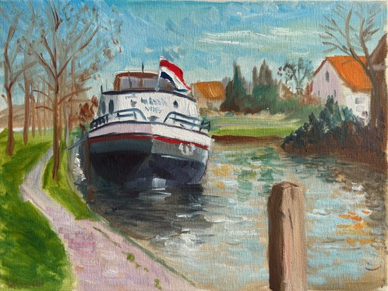 The barge in Coevorden