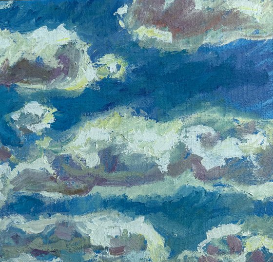 Where the sky meets the water