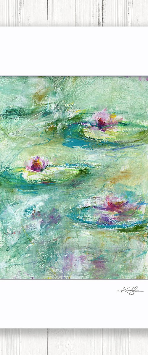 Water Lilies 1 by Kathy Morton Stanion