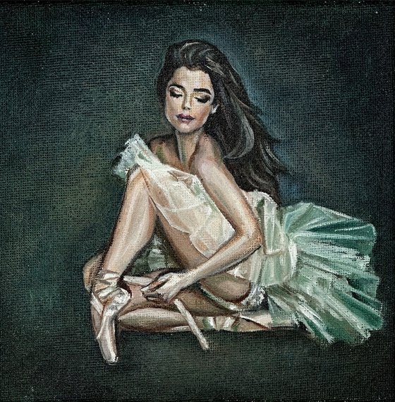 Ballerina 1 | Contemporary ballet painting