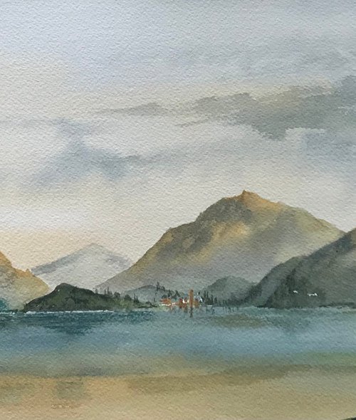 Varenna, and Bellagio at Lake Como by Brian Tucker