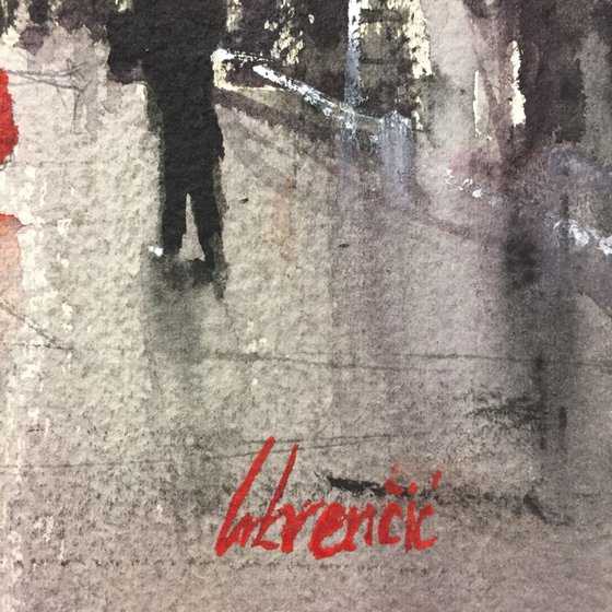 Wet streets of Vienna