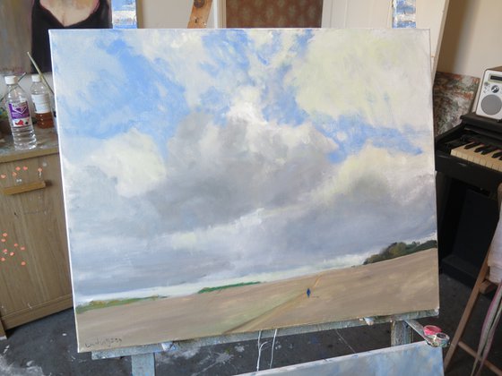 Clouds above the Wolds