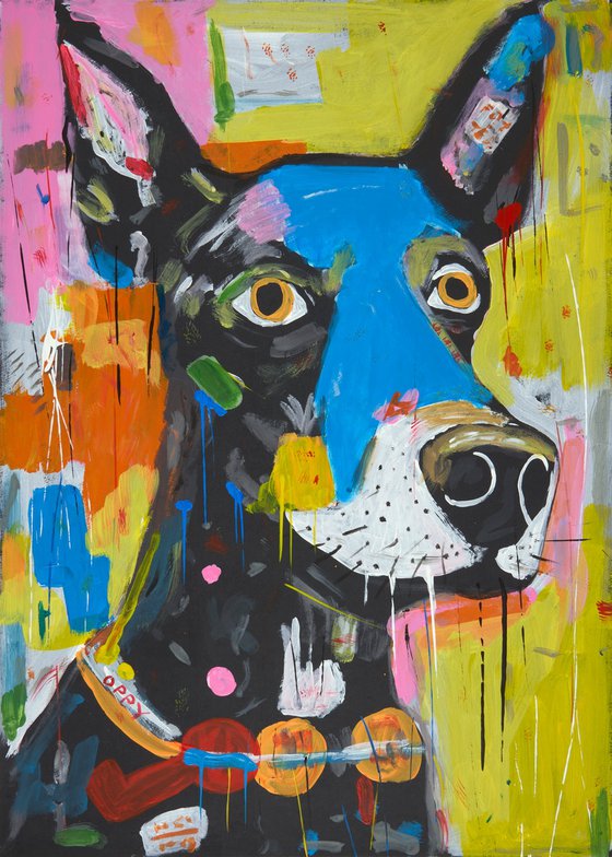 Basquiat's Dog IV