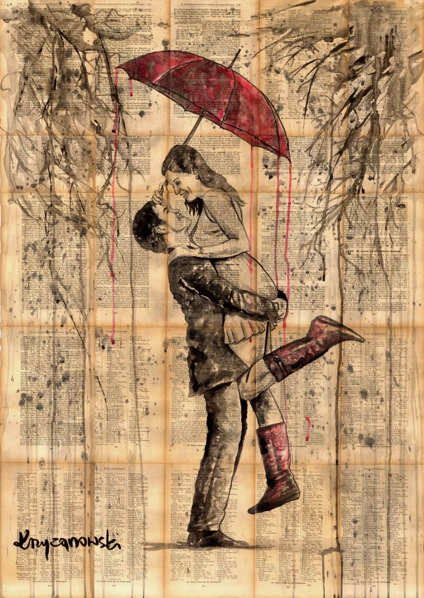 Rainy day by Krzyzanowski Art