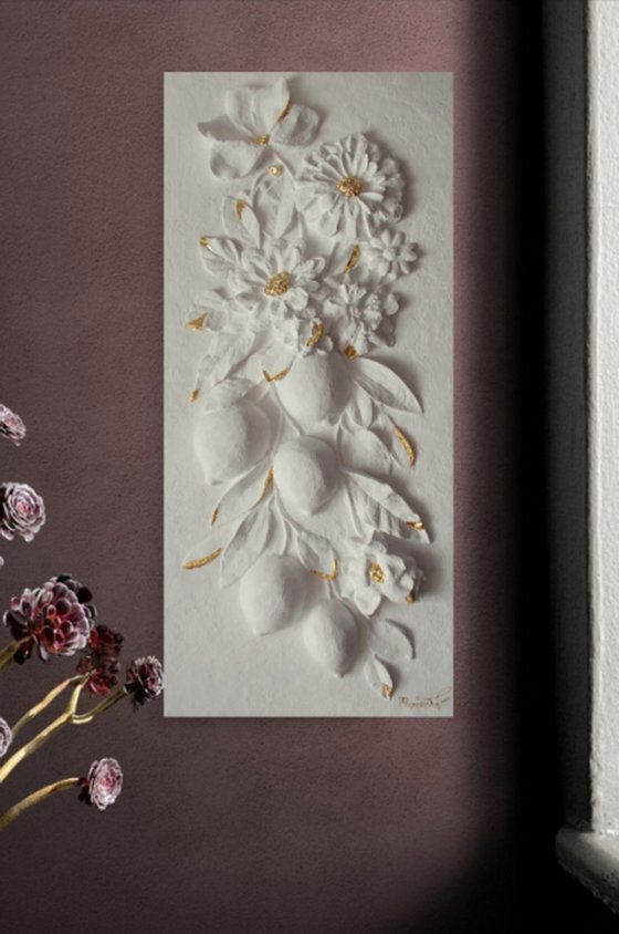 "Flowers and fruits"