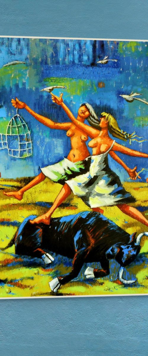 Open Birdcage by Evgen Semenyuk