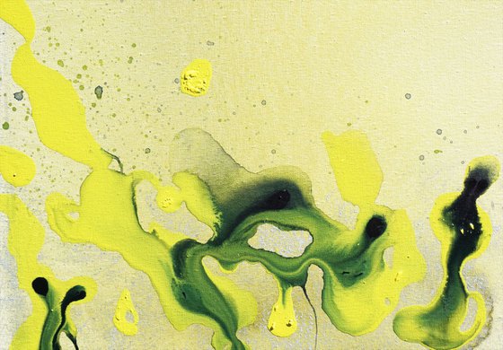 Melting Dandelion 12x12in