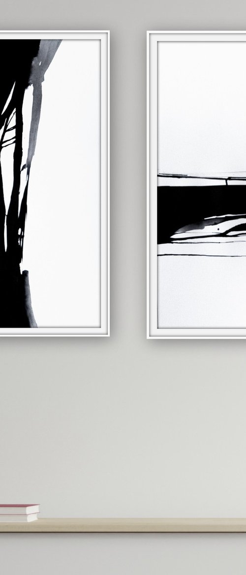 Abstract artwork by Nadia Moniatis