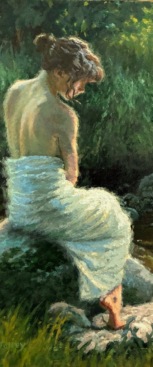 After the Bath by Richard K. Jolley