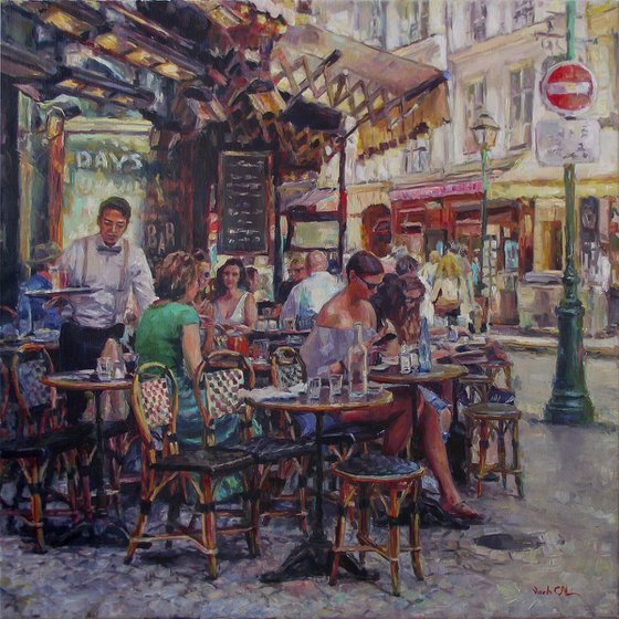 Café, street