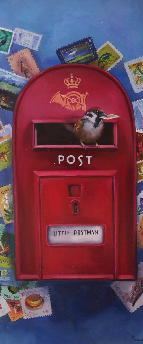 "Little Postman" by Lena Vylusk