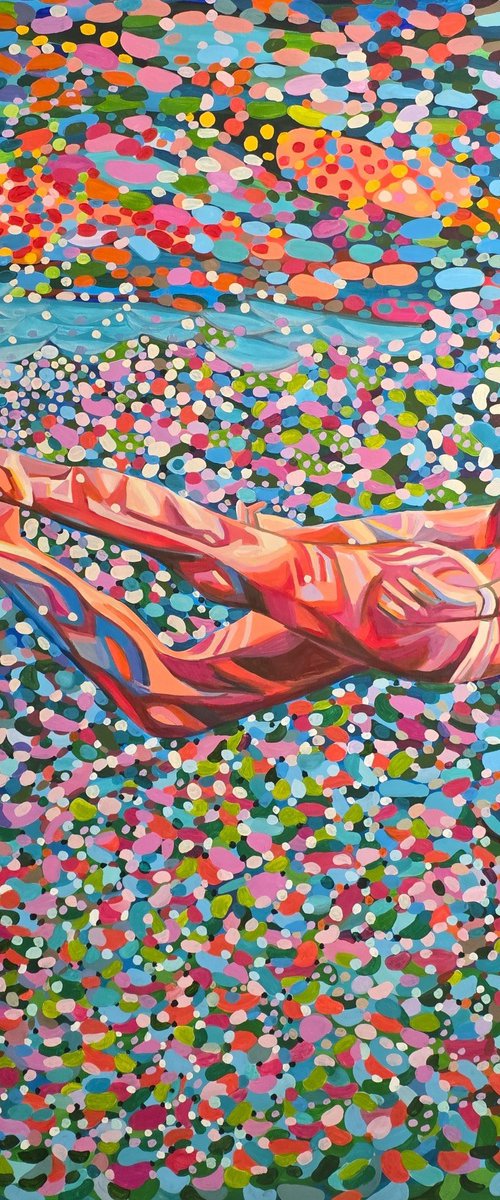 Underwater Pink by Alexandra Djokic