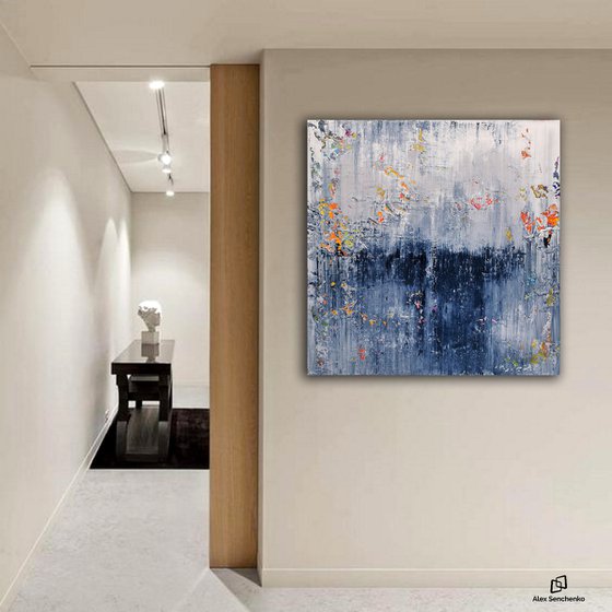 100x100cm. / abstract painting / Abstract 1250
