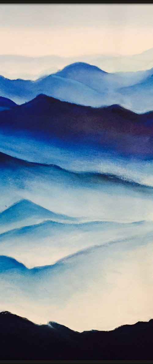 Mountain and MIST by Shabs  Beigh
