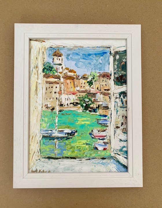 Open window. French Riviera