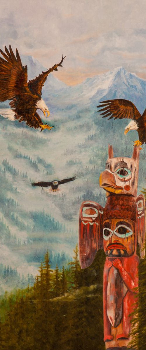 Spirit Eagles by Dan Twitchell, OPA, AIS