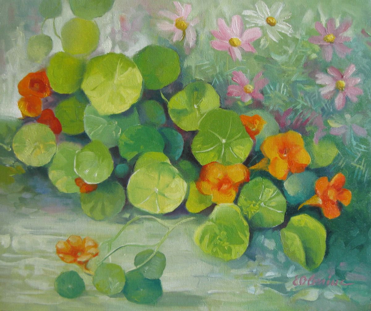 Summer colors - floral art by Elena Oleniuc
