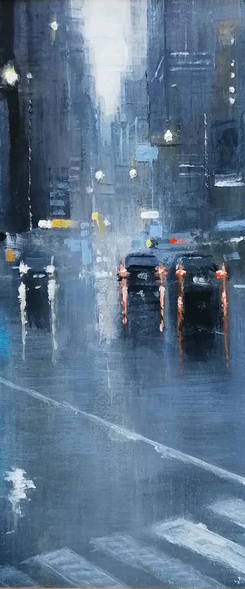 Urban Night, New York by Alan Harris
