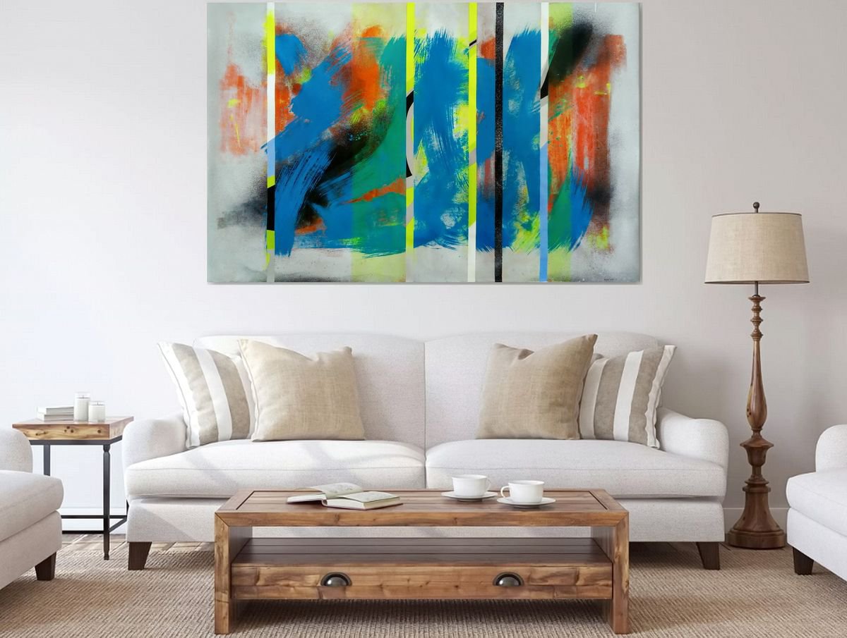 Abstract Lines 17 by Evgen Semenyuk