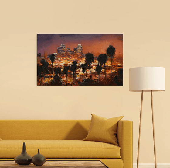 Los Angeles night lights