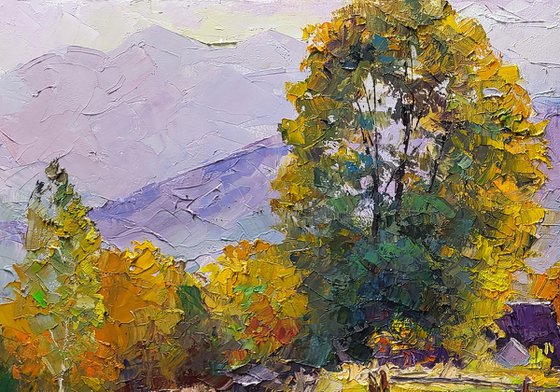 In the mountains